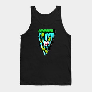 A Melting Pizza Graphic #2- unique and trending Tank Top